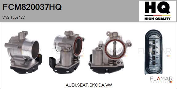 FLAMAR FCM820037HQ - Throttle body car-mod.net