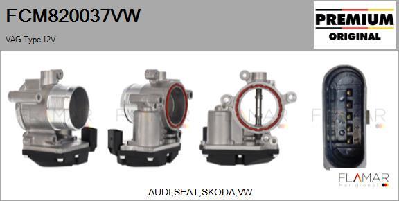 FLAMAR FCM820037VW - Throttle body car-mod.net