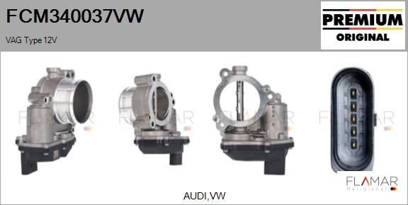 FLAMAR FCM340037VW - Throttle body car-mod.net