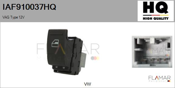 FLAMAR IAF910037HQ - Switch, window regulator car-mod.net