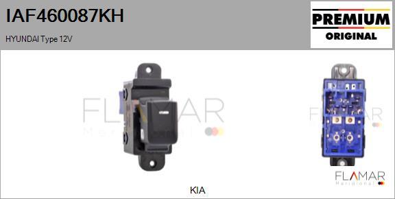 FLAMAR IAF460087KH - Switch, window regulator car-mod.net