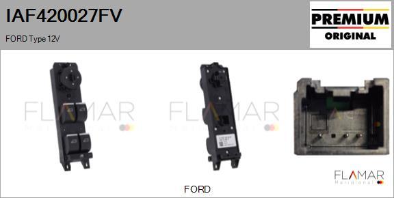 FLAMAR IAF420027FV - Switch, window regulator car-mod.net