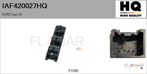FLAMAR IAF420027HQ - Switch, window regulator car-mod.net