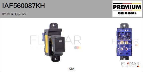 FLAMAR IAF560087KH - Switch, window regulator car-mod.net
