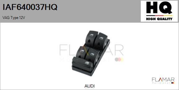 FLAMAR IAF640037HQ - Switch, window regulator car-mod.net