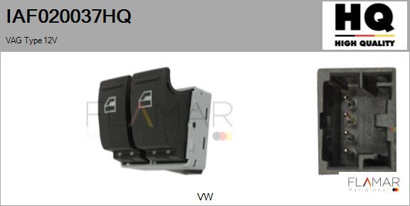 FLAMAR IAF020037HQ - Switch, window regulator car-mod.net