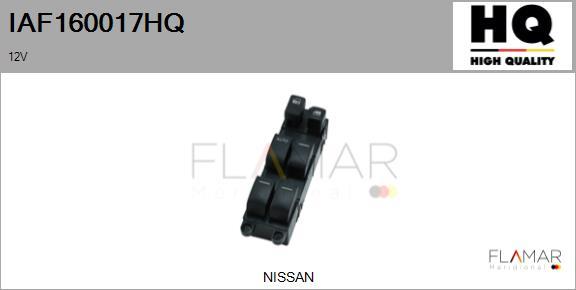 FLAMAR IAF160017HQ - Switch, window regulator car-mod.net