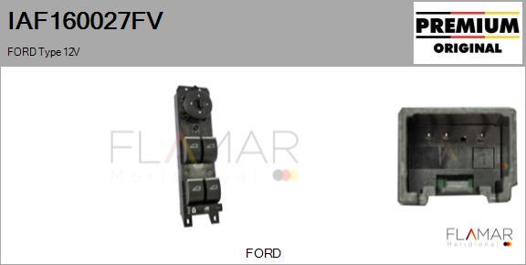 FLAMAR IAF160027FV - Switch, window regulator car-mod.net