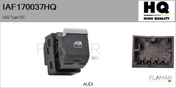 FLAMAR IAF170037HQ - Switch, window regulator car-mod.net
