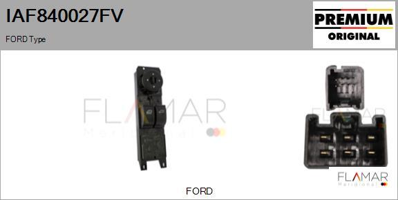 FLAMAR IAF840027FV - Switch, window regulator car-mod.net