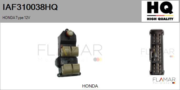 FLAMAR IAF310038HQ - Switch, window regulator car-mod.net