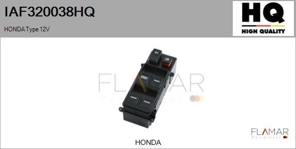 FLAMAR IAF320038HQ - Switch, window regulator car-mod.net
