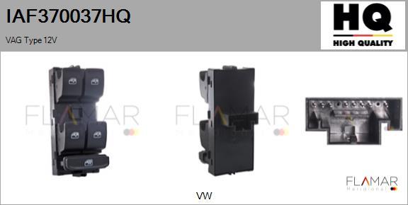 FLAMAR IAF370037HQ - Switch, window regulator car-mod.net