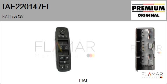 FLAMAR IAF220147FI - Switch, window regulator car-mod.net
