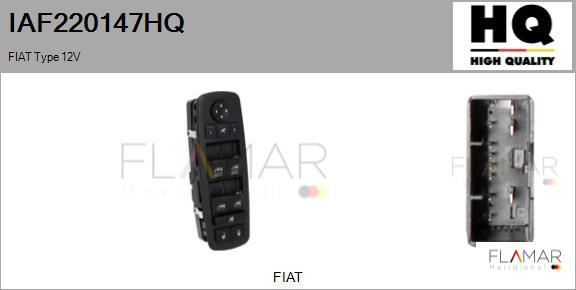 FLAMAR IAF220147HQ - Switch, window regulator car-mod.net