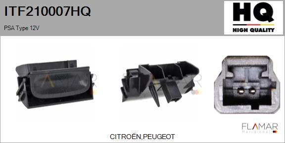 FLAMAR ITF210007HQ - Door lock switch, button car-mod.net