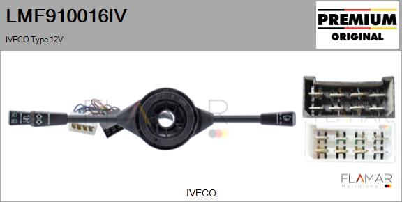 FLAMAR LMF910016IV
 - Steering Column Switch car-mod.net