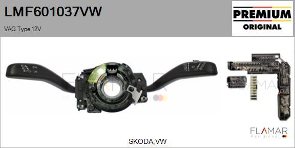 FLAMAR LMF601037VW
 - Steering Column Switch car-mod.net