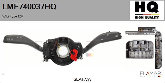 FLAMAR LMF740037HQ - Steering Column Switch car-mod.net