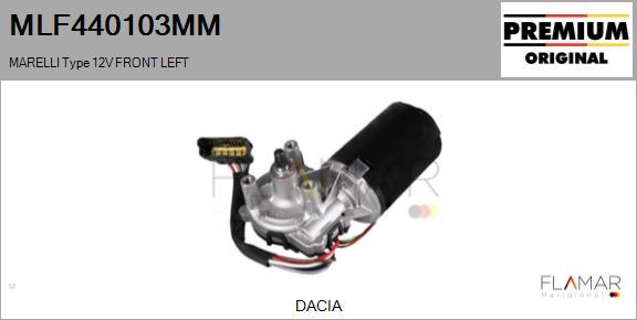 FLAMAR MLF440103MM - Wiper Motor car-mod.net