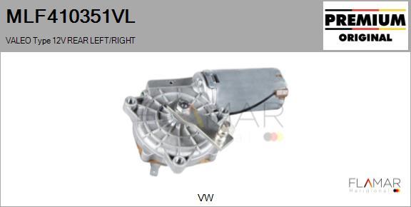 FLAMAR MLF410351VL - Wiper Motor car-mod.net