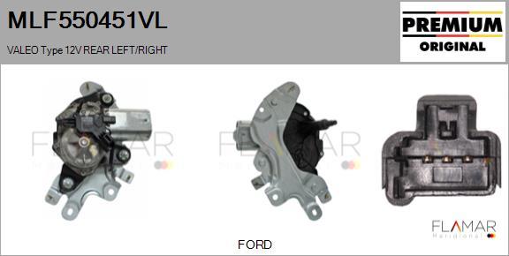 FLAMAR MLF550451VL - Wiper Motor car-mod.net