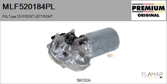 FLAMAR MLF520184PL - Wiper Motor car-mod.net