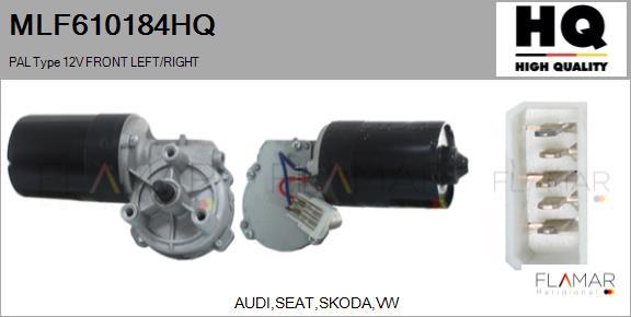 FLAMAR MLF610184HQ - Wiper Motor car-mod.net