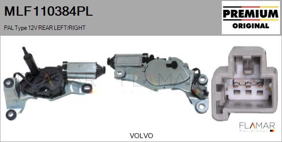 FLAMAR MLF110384PL - Wiper Motor car-mod.net