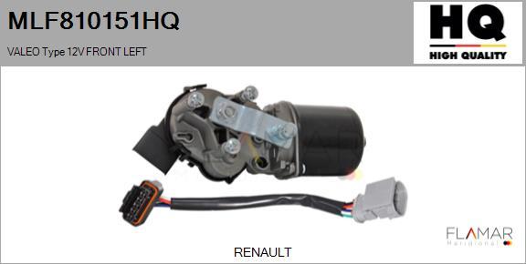 FLAMAR MLF810151HQ - Wiper Motor car-mod.net