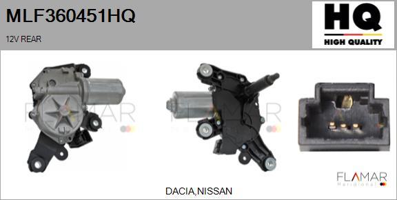 FLAMAR MLF360451HQ - Wiper Motor car-mod.net