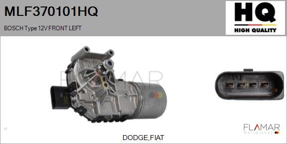 FLAMAR MLF370101HQ - Wiper Motor car-mod.net