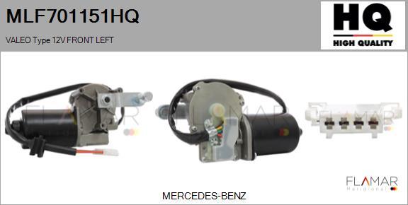 FLAMAR MLF701151HQ - Wiper Motor car-mod.net