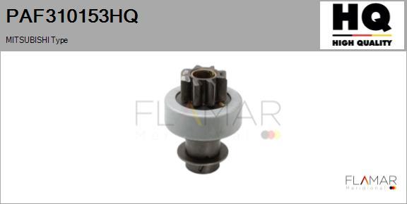 FLAMAR PAF310153HQ - Bendix, starter pinion car-mod.net
