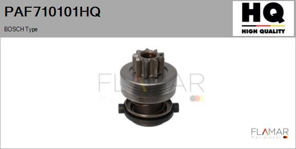 FLAMAR PAF710101HQ - Bendix, starter pinion car-mod.net