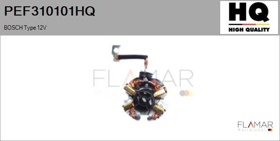 FLAMAR PEF310101HQ - Starter brush holder car-mod.net