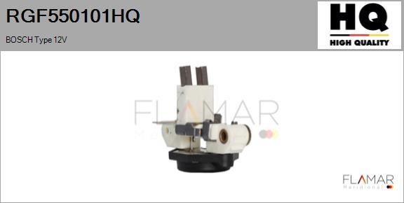 FLAMAR RGF550101HQ - Voltage regulator, alternator car-mod.net