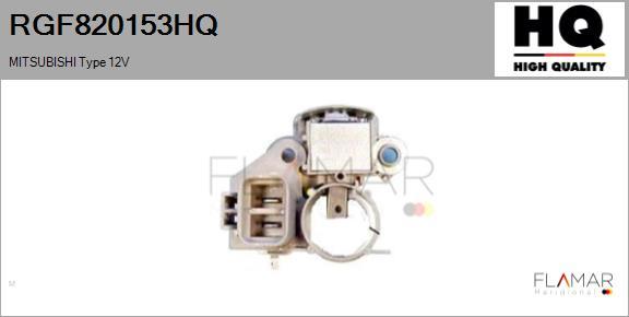 FLAMAR RGF820153HQ - Voltage regulator, alternator car-mod.net