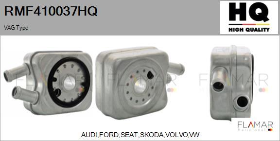 FLAMAR RMF410037HQ - Oil Cooler, engine oil car-mod.net