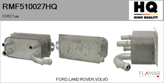 FLAMAR RMF510027HQ - Oil Cooler, engine oil car-mod.net