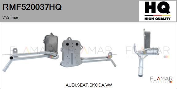 FLAMAR RMF520037HQ - Oil Cooler, engine oil car-mod.net
