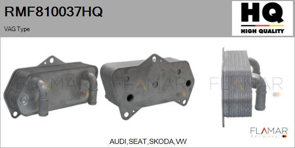 FLAMAR RMF810037HQ - Oil Cooler, engine oil car-mod.net