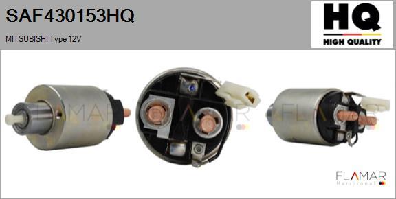 FLAMAR SAF430153HQ - Solenoid Switch, starter car-mod.net