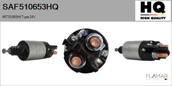 FLAMAR SAF510653HQ - Solenoid Switch, starter car-mod.net
