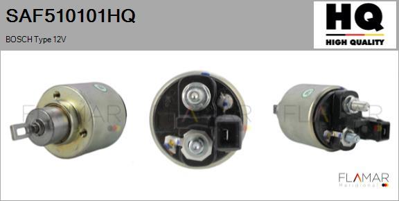 FLAMAR SAF510101HQ - Solenoid Switch, starter car-mod.net