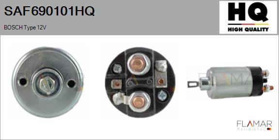 FLAMAR SAF690101HQ - Solenoid Switch, starter car-mod.net