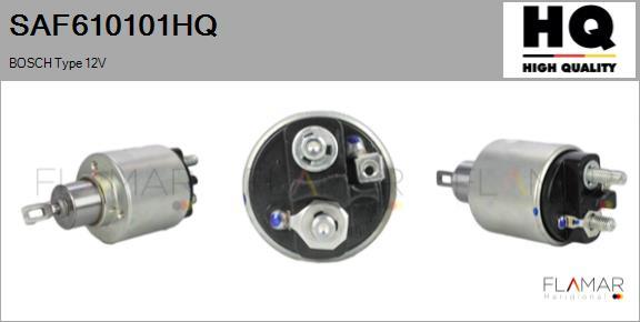 FLAMAR SAF610101HQ - Solenoid Switch, starter car-mod.net