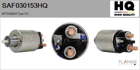 FLAMAR SAF030153HQ - Solenoid Switch, starter car-mod.net