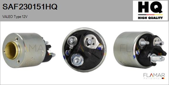 FLAMAR SAF230151HQ - Solenoid Switch, starter car-mod.net