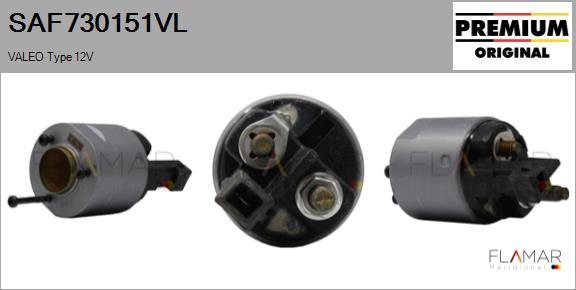 FLAMAR SAF730151VL - Solenoid Switch, starter car-mod.net